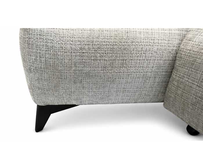 Fotogalerie Rohová sedačka Lena L Lux Levá – šedá, rozkládací s úložným prostorem