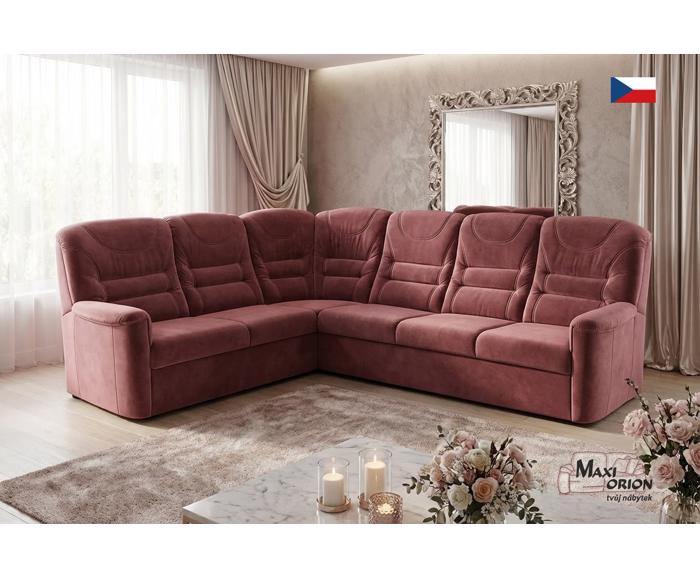 Fotogalerie Luxusní rohová souprava Agáta - výběr barvy