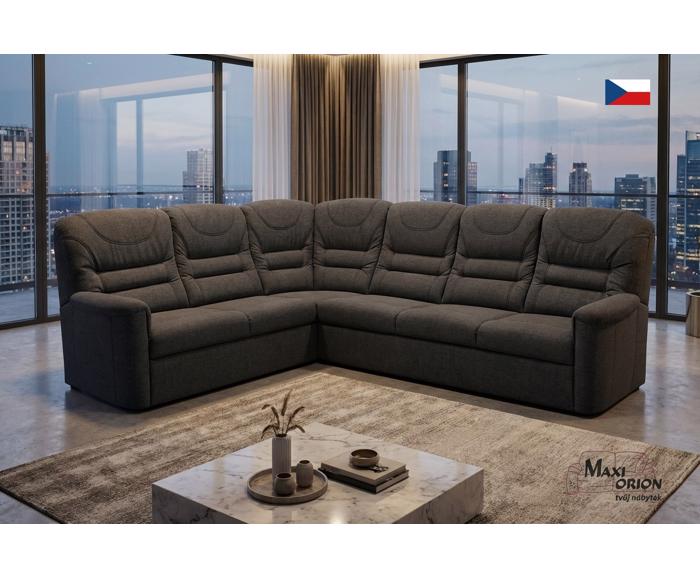 Fotogalerie Luxusní rohová souprava Agáta - výběr barvy