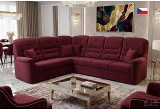 Luxusní rohová souprava Agáta - výběr barvy