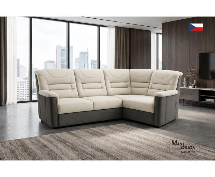 Fotogalerie Rohová sedací souprava Agáta s úložným prostorem - výběr barvy