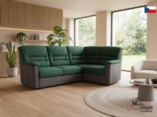 Fotogalerie Rohová sedací souprava Agáta s úložným prostorem - výběr barvy