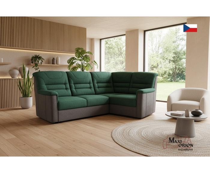 Fotogalerie Rohová sedací souprava Agáta s úložným prostorem - výběr barvy