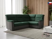 Fotogalerie Rohová sedací souprava Agáta s úložným prostorem - výběr barvy