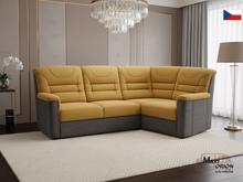 Fotogalerie Rohová sedací souprava Agáta s úložným prostorem - výběr barvy