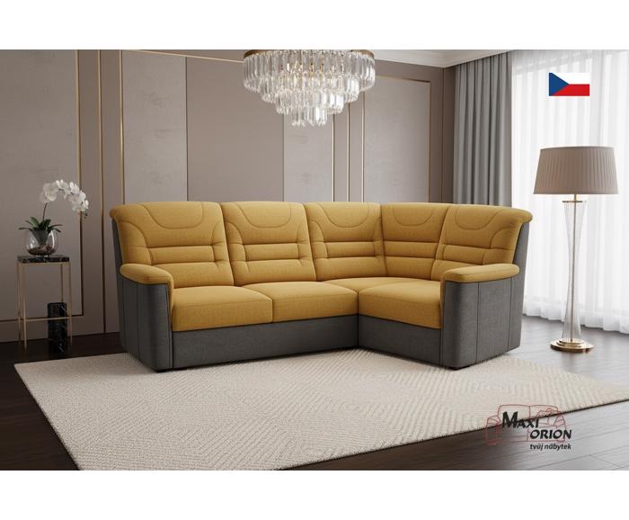 Fotogalerie Rohová sedací souprava Agáta s úložným prostorem - výběr barvy