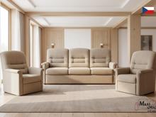 Fotogalerie Rozkládací sedací souprava 3+1+1 Agáta – výběr barvy