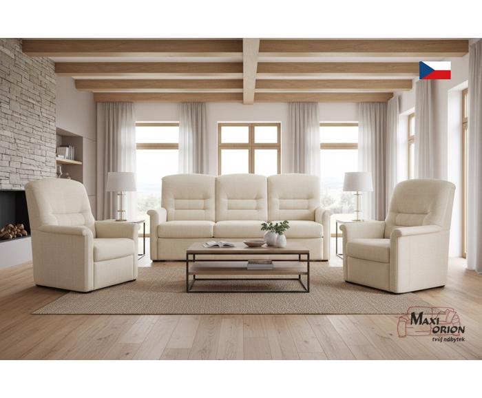 Fotogalerie Rozkládací sedací souprava 3+1+1 Agáta – výběr barvy