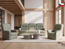 Fotogalerie Rozkládací sedací souprava 3+1+1 Agáta – výběr barvy