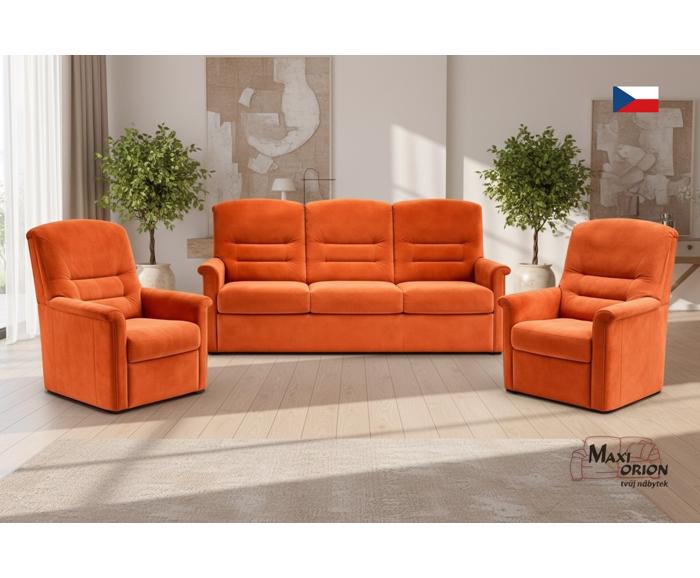 Fotogalerie Rozkládací sedací souprava 3+1+1 Agáta – výběr barvy