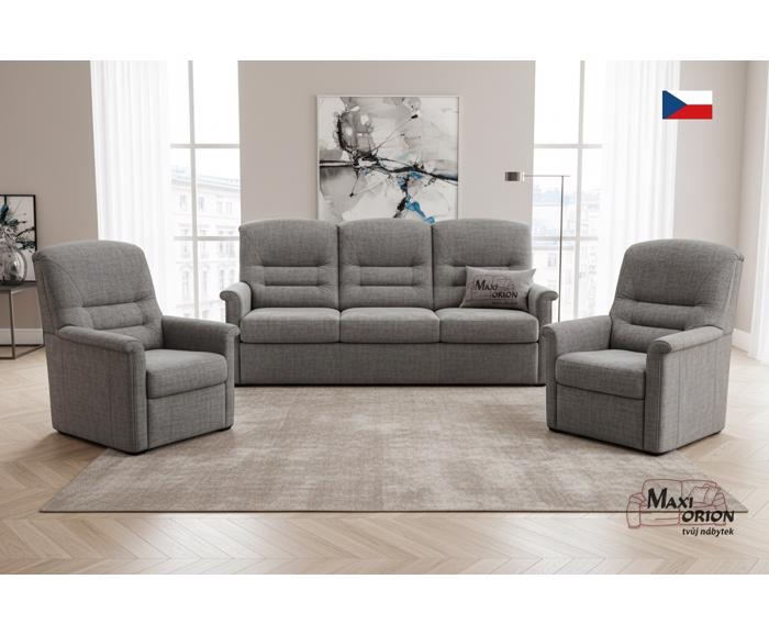 Fotogalerie Rozkládací sedací souprava 3+1+1 Agáta – výběr barvy