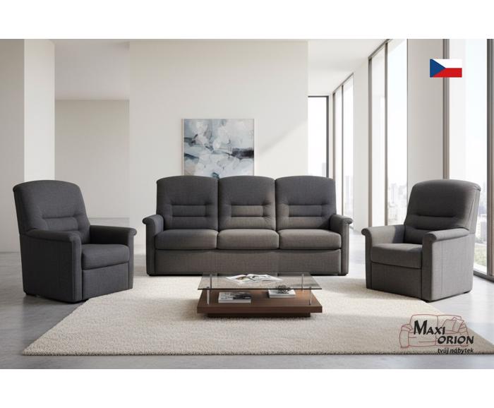 Fotogalerie Rozkládací sedací souprava 3+1+1 Agáta – výběr barvy