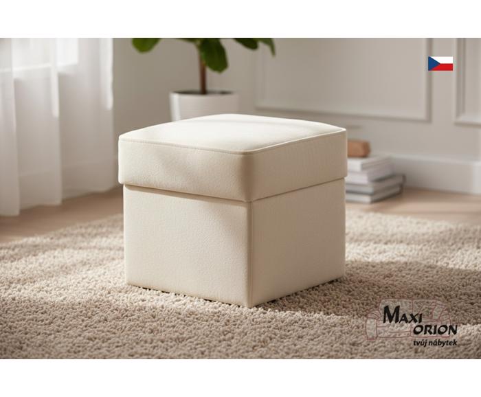 Fotogalerie Taburet Agáta s úložným prostorem - výběr barvy