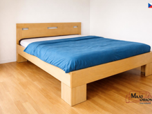 Fotogalerie Dvoulůžko z bukového masivu Kolacia Design Varezza 6 A 180/160x200 – výběr odstínů