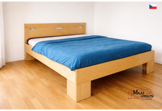 Postel dvoulůžko z masivu Varezza 6 A 180/160x200 – výběr odstínů, lak a olej