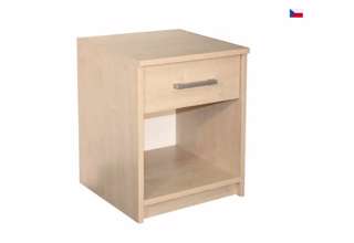 Noční stolek 1-zásuvkový - olej č. 1