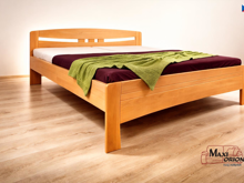 Fotogalerie Postel z bukového masivu Evita 6 Kolacia Design 160/180x200 – výběr odstínů