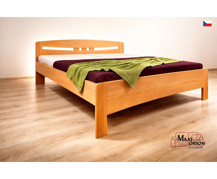 Fotogalerie Postel z bukového masivu Evita 6 Kolacia Design 160/180x200 – výběr odstínů