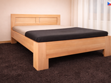 Fotogalerie Manželská postel z masivu Hollywood 2 160/180x200 - výběr odstínů, lak a olej