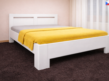 Fotogalerie Manželská postel z masivu Hollywood 3 160/180x200 - výběr odstínů, lak a olej