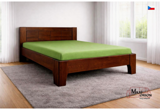 Postel z masivu Olympia 2 160/180x200 - výběr odstínů, lak a olej