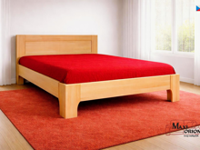 Fotogalerie Postel z bukového masivu Kolacia Design Olympia 2 180x200 - přírodní