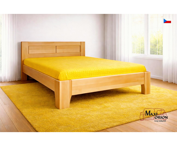 Fotogalerie Postel z bukového masivu Kolacia Design Olympia 3 160/180x200 - výběr odstínů