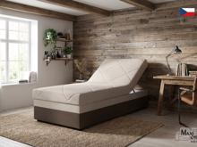 Fotogalerie Blanář - válenda s úložným prostorem, Evelína 90x200 - hnědá