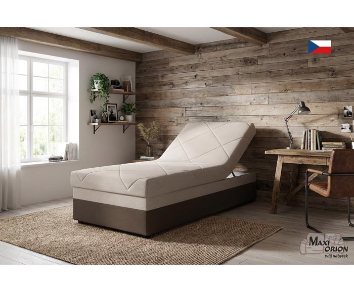 Fotogalerie Blanář - válenda s úložným prostorem, Evelína 90x200 - hnědá