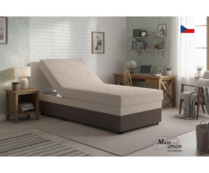 Fotogalerie Blanář - válenda s úložným prostorem, Evelína 90x200 - hnědá