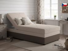 Fotogalerie Blanář - válenda s úložným prostorem, Evelína 90x200 - hnědá