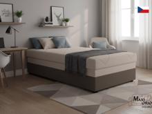 Fotogalerie Blanář - válenda s úložným prostorem, Evelína 90x200 - hnědá