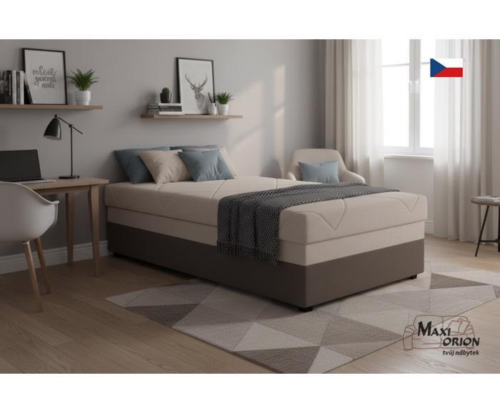 Fotogalerie Blanář - válenda s úložným prostorem, Evelína 90x200 - hnědá