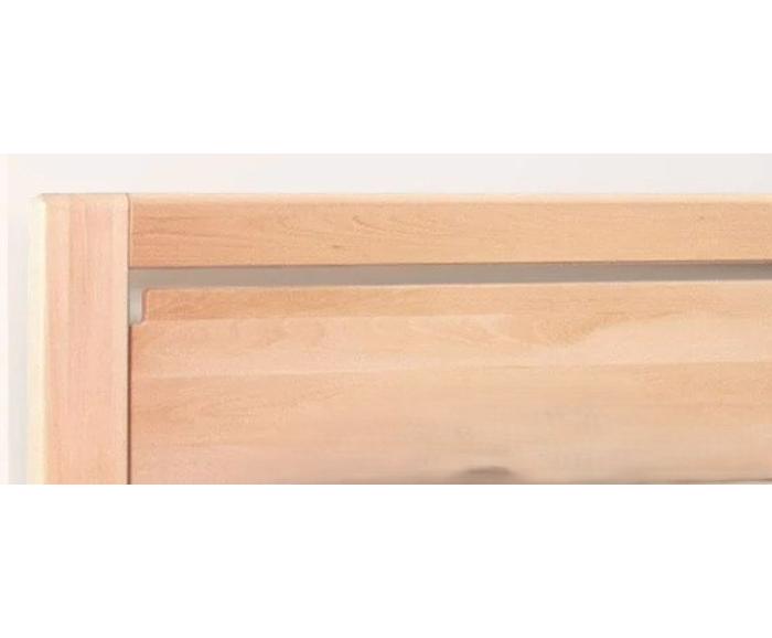 Fotogalerie Vysoká postel z masivu Kolacia Design Matrix 2 160/180x200 - výběr odstínů