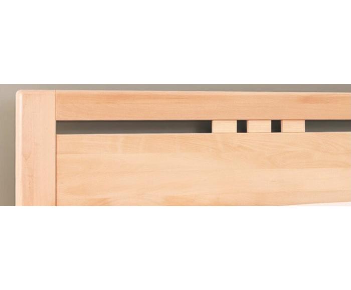 Fotogalerie Vysoká postel z masivu Kolacia Design Matrix 3 160/180x200 - výběr odstínů