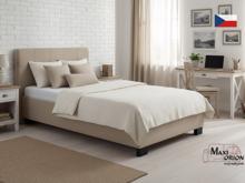 Fotogalerie Blanář - čalouněná postel Kelly s matrací 120x200 - béžová