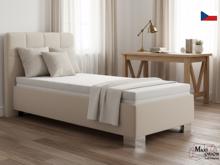 Fotogalerie Blanář - čalouněná postel Kelly s matrací 90x200 - béžová