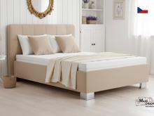 Fotogalerie Blanář - čalouněná postel Kelly s matrací 140x200 - béžová