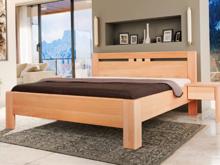 Fotogalerie Vysoká postel z masivu Kolacia Design Matrix 3 160/180x200 - výběr odstínů