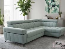 Fotogalerie Rozkládací rohová sedačka Metrix Positano s HR pěnou, pravý roh – Mentolová