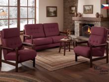 Fotogalerie Sedací souprava Barbora 2R + 1 + 1 - očalounění rozkladu, výběr barev