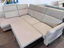 Fotogalerie Rohová sedací souprava Hana z masivu | Rozkládací, česká výroba