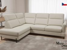 Fotogalerie Rohová sedací souprava Hana z masivu | Rozkládací, česká výroba