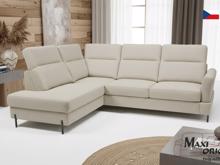 Fotogalerie Rohová sedací souprava Hana z masivu | Rozkládací, česká výroba