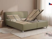 Fotogalerie Blanář čalouněná postel Oregon 180x200 s úložným prostorem – výběr barvy