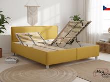 Fotogalerie Blanář čalouněná postel Oregon 180x200 s úložným prostorem – výběr barvy