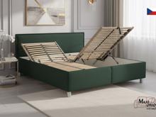 Fotogalerie Blanář čalouněná postel Oregon 180x200 s úložným prostorem – výběr barvy