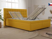 Fotogalerie Blanář - čalouněná postel Moon 180x200 cm – výběr barev