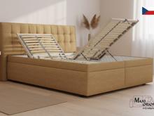 Fotogalerie Blanář - čalouněná postel Moon 180x200 cm – výběr barev