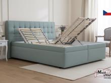 Fotogalerie Blanář - čalouněná postel Moon 180x200 cm – výběr barev